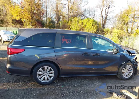 2019 Honda Odyssey Lx from USA, damaged, VIN 5FNRL6H23KB073469